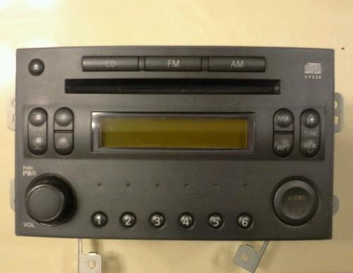 Nissan 350z z33 radio stereo head unit oem used 2003-2004 03-04