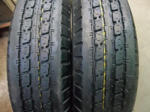 Two st175/80d13 6 ply utility, trailer, boat tires load range c