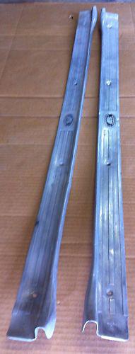 1967-1969 camaro door sill scuff plates ( pair)  original gm oem