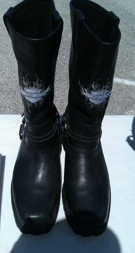 Harley davidson boots for man size 9