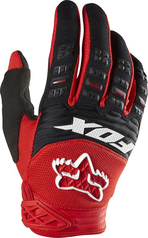 Fox racing 2014 dirtpaw race glove red