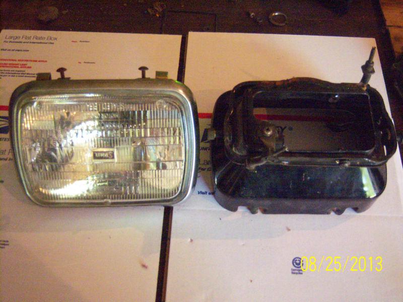 1982 82 honda sabre v45 vf750s vf 750 750s head light & bucket