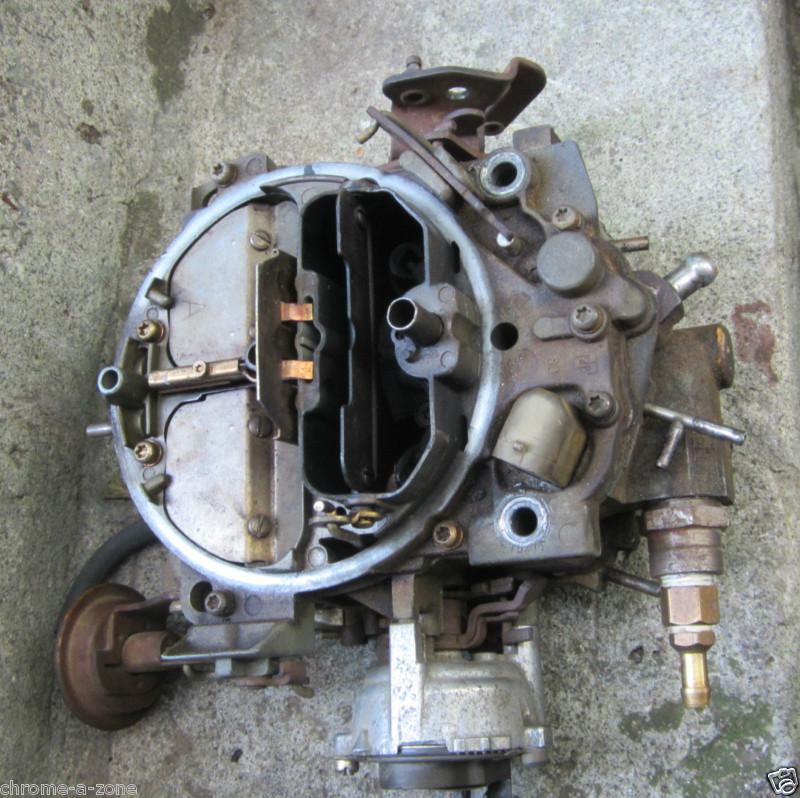 Chevy quadrajet 4bbl carburetor 76-82 manual trans nova camaro truck impala gm