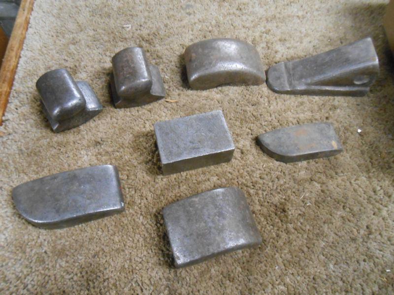 Purchase L1730 Lot of Vintage Auto Body Tools Dollies OLD BODY SHOP