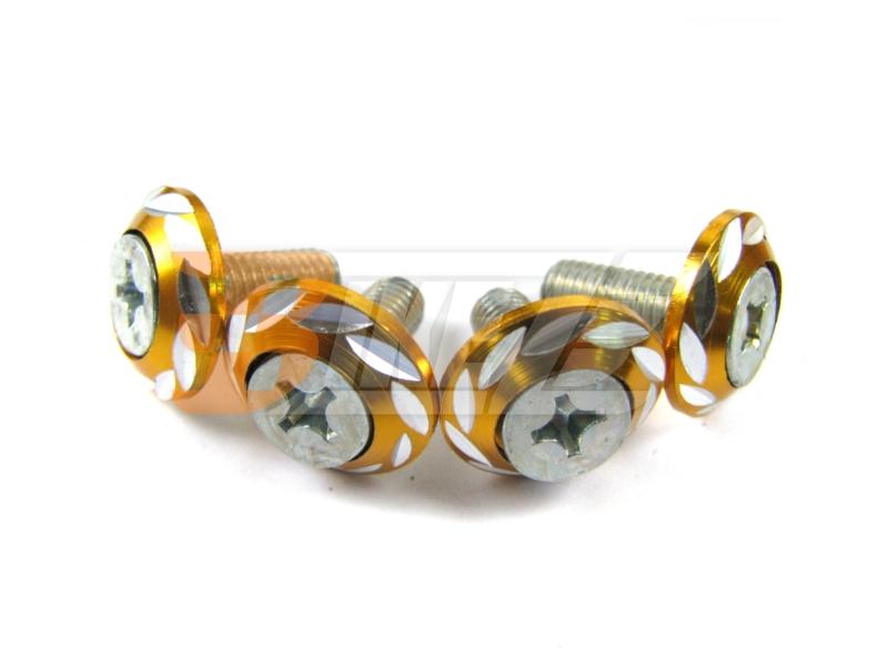 10x yellow bolts fit gsf bandit 1200 1250 gs 400 fairing windscreen decoration