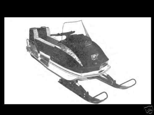 Arctic cat panther service manuals 540pg for 1974-1975 wankel vip snowmobiles 
