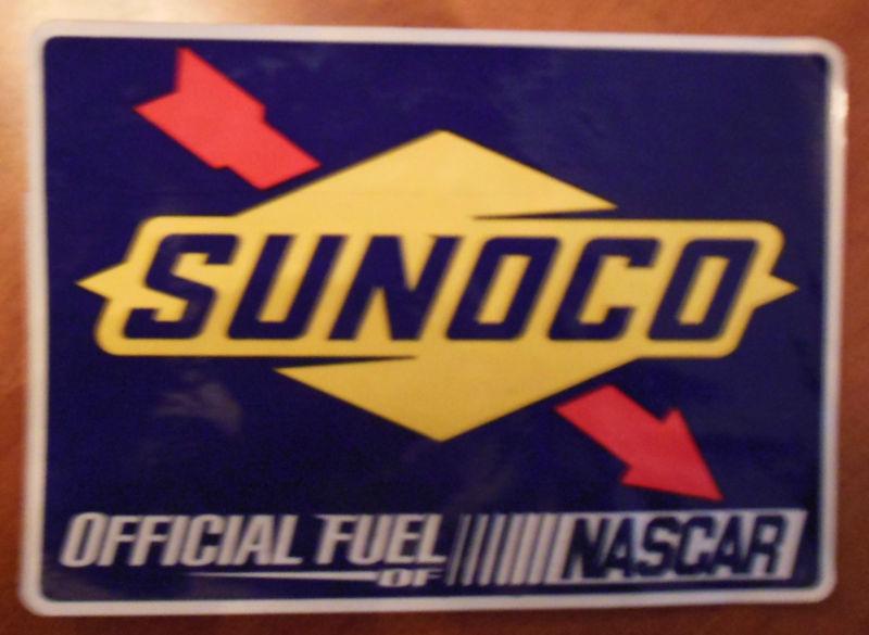 Sunoco official fuel of nascar sticker