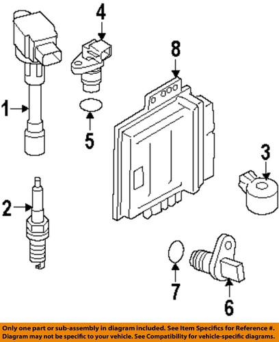 Nissan oem 23731ja00b engine crankshaft position sensor