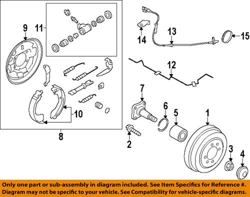 Nissan oem 432341ha0a brake-dust cap