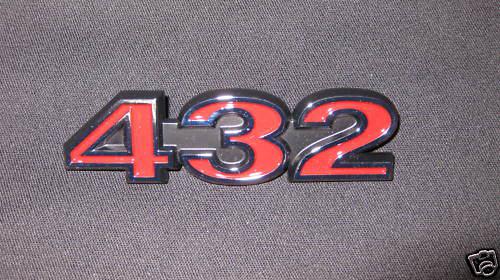 Nissan datsun fairlady z 432 240z s30 240 emblem genuine jdm