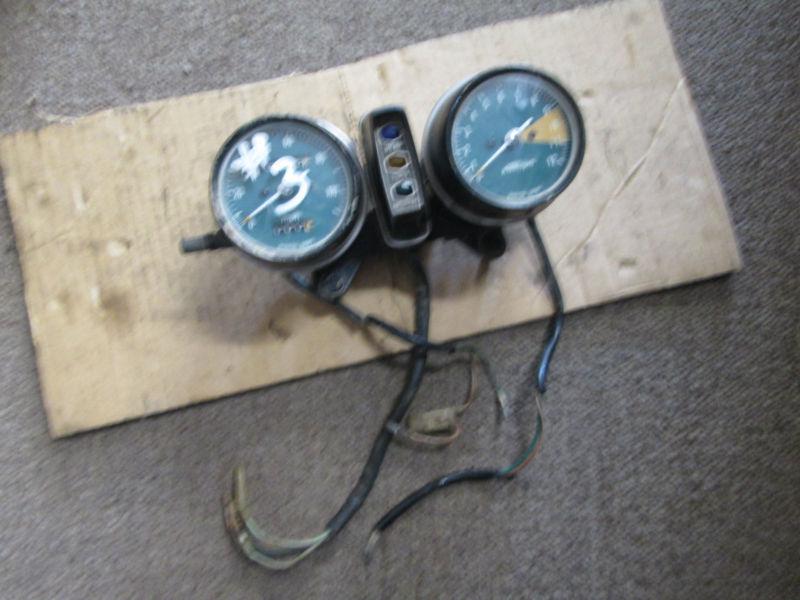 1972  honda 350 gauges