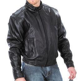 Texport men's touring leather riding jacket black size 36