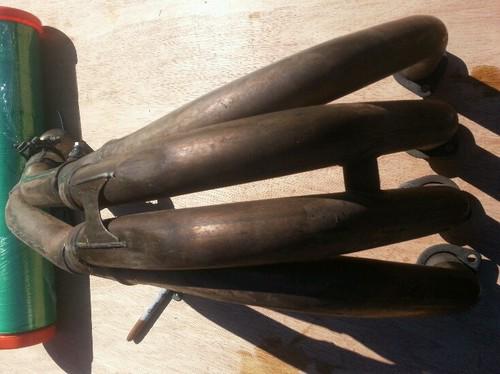 03 04 05 r6 yamaha yzf r6s 06 07 08 09 exhaust header pipes down tubes oem