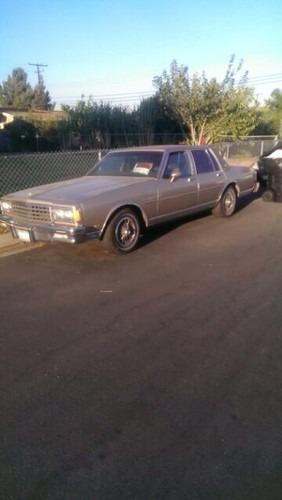 1983 chevrolt caprice classic