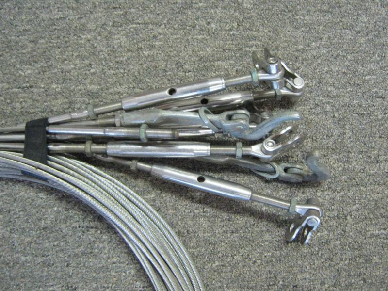 Purchase Sailboat Cables w/turnbuckles & Fittings. Stainless Steel