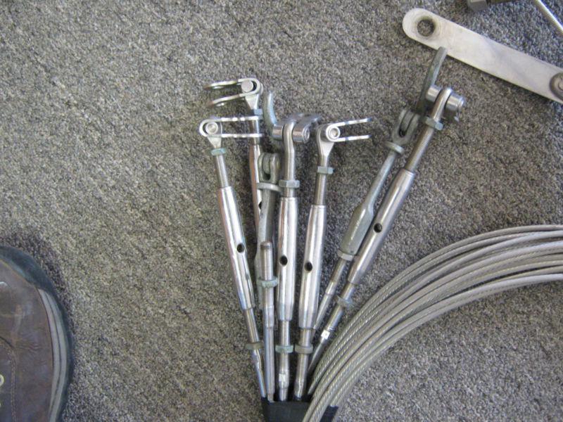 Purchase Sailboat Cables w/turnbuckles & Fittings. Stainless Steel