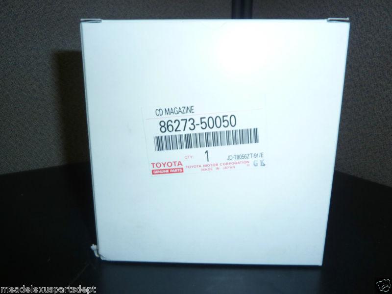 Factory oem lexus new cd magazine 86273-50050 rx300 gs sc es300 (qty:1)