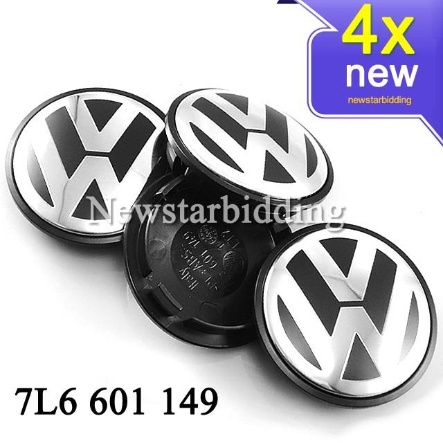 76mm VW Touareg 2004-2008 Hi Quality Emblem 4 Wheel Center Hub Caps 7L6 601 149, US $6.50, image 1