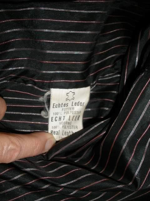 100% Leather Echtes Leder Womens Jacket Size SMALL Nice , US $49.99, image 6