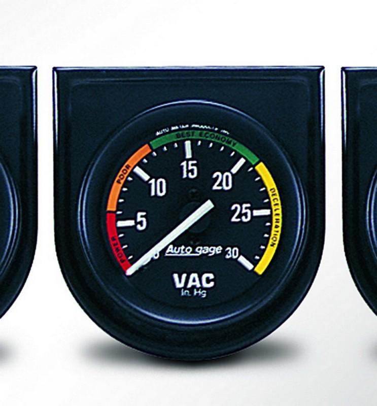 Vacuum autogage 2337 analog gauges 30" hg 2 1/16" -  atm2337