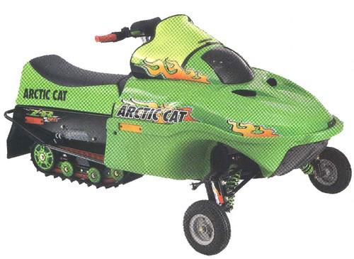 Arctic cat 2000-2013 z zr sno pro 120 models 8" ski front wheel kit - 1639-795