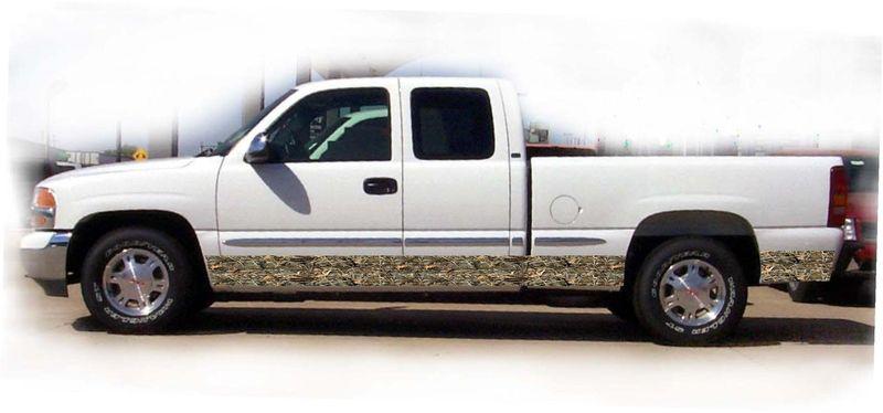 Six 10"x60" max 4 camo graphic stripe kit truck atv