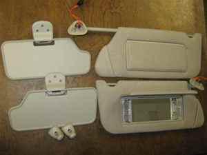 98-04 2004 seville sun visor pair complete shale oem