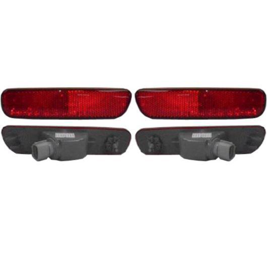 Lexus is300 rx300 red rear side marker signal corner parking light pair set new