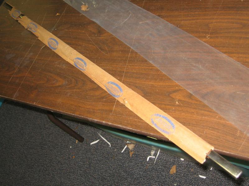 Nos mopar 1958 desoto 4 door & special 4 door left or right front door molding 