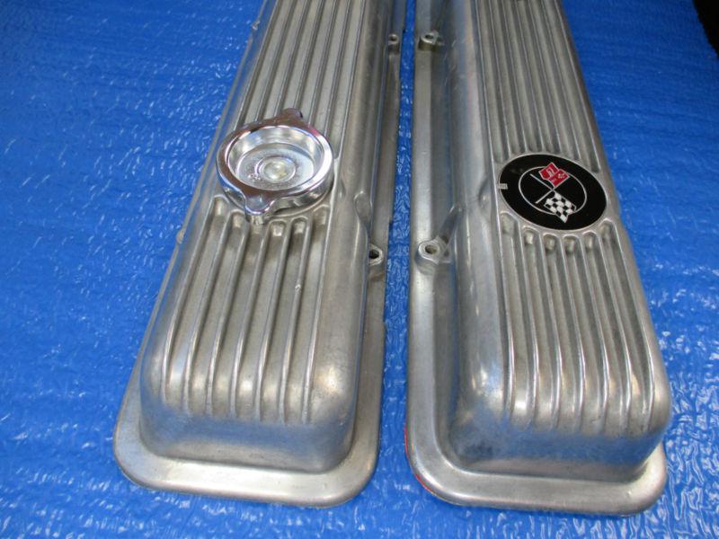 Purchase ORIGINAL "REAL" 1969 CAMARO Z28 alum valve covers 418s in Tampa, Florida, US, for US