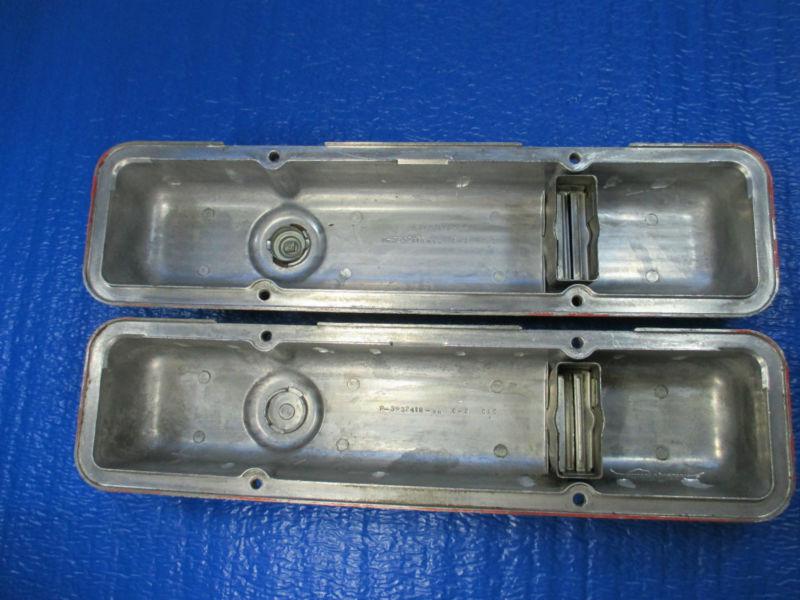 Purchase ORIGINAL "REAL" 1969 CAMARO Z28 alum valve covers 418s in Tampa, Florida, US, for US