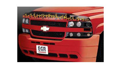 Egr 303167 inferno flamed hood deflector bug shield ford ranger
