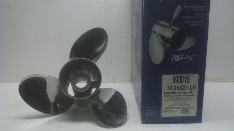 Rapture michigan wheel 14.25 x 21 lh 3bss yamaha mercury mercruiser omc evinrude