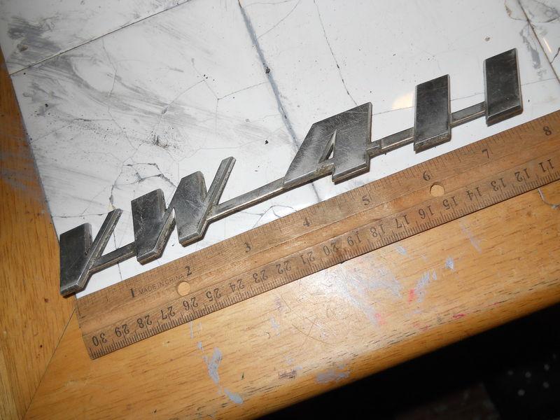 Vw 411 emblem
