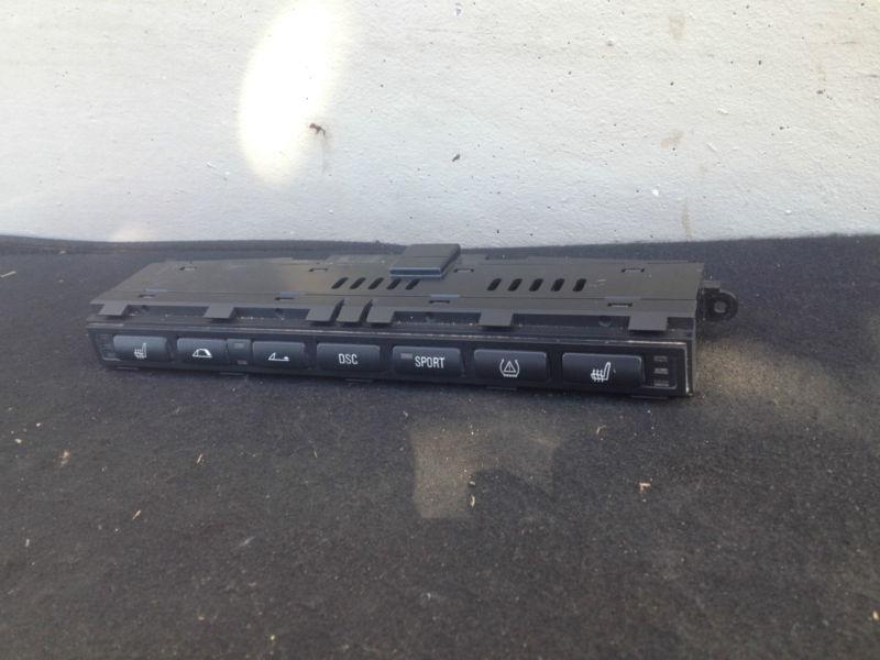 Bmw e46 m3 65k (01-06) oem ashtry console dsc convertible top sport heated seat
