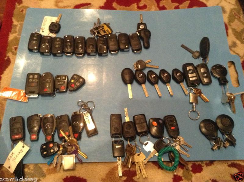 BIG LOT 36 SMART KEY FOBS BMW Mercedes Audi VW Volvo ETC car truck suv NR!, US $20.50, image 9