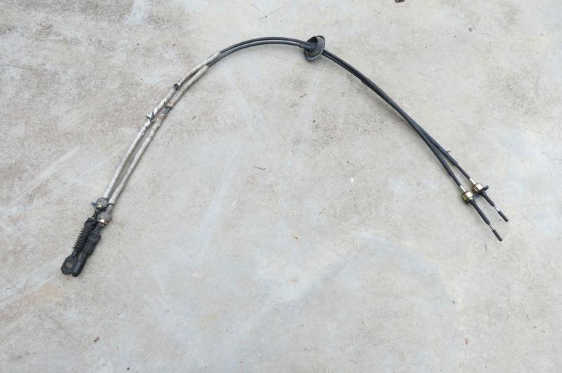 Read first 02 - 07 saturn vue manual transmission shifter control cables oem