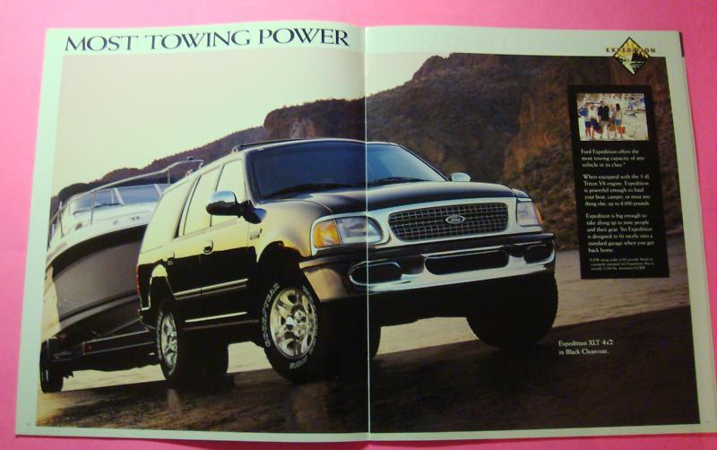 Purchase 1997 FORD EXPEDITION LINEUP SHOWROOM SALES BROCHURE.. in South