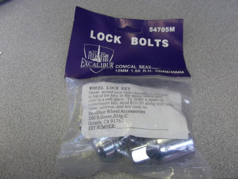 Excalibur conical seat 12mm 1.50 r.h. 28mm/49mm lock bolts