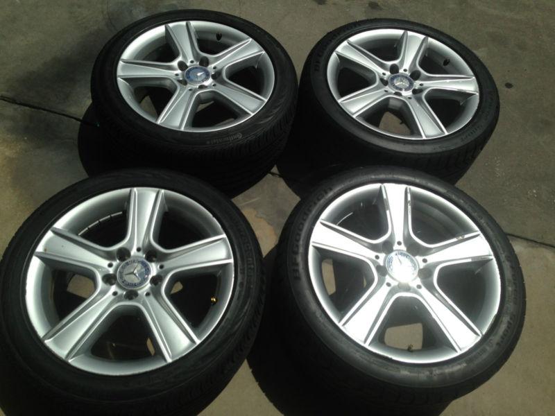 Mercedes c300 c350 c250 2013 wheels tires rims oem factory original 17 inch