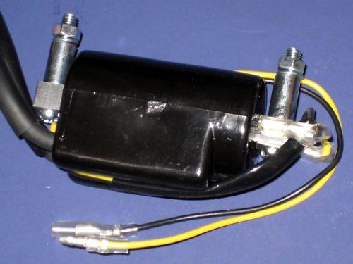Ignition coil dual lead 12v volt triumph t140 1973 74 75 76 77 48 79 80 750 650