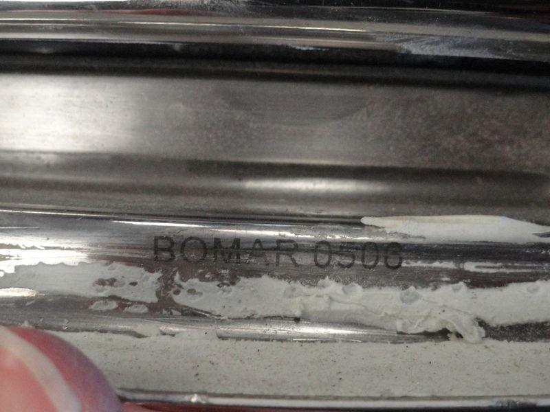 BOMAR STAINLESS STEEL TINTED PORT WINDOW 0506 18