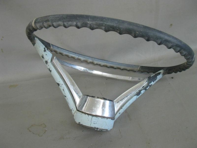 1965 66 CHEVY CORVAIR MONZA STEERING WHEEL HORN RING 913, US $39.99, image 3
