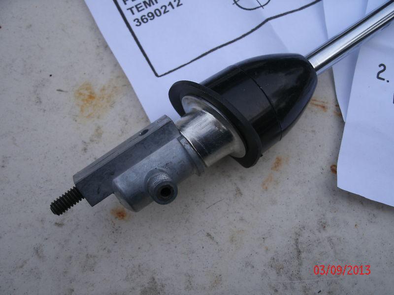 1949-52 chevy fleetline styleline antenna assembly  new  original replacement