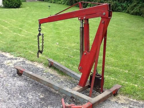 Heavy duty engine hoist