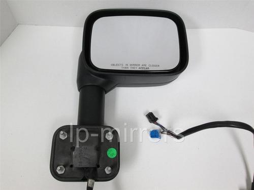 03 04 05 06 hummer h2 mirror right passenger side chrome power fold ns
