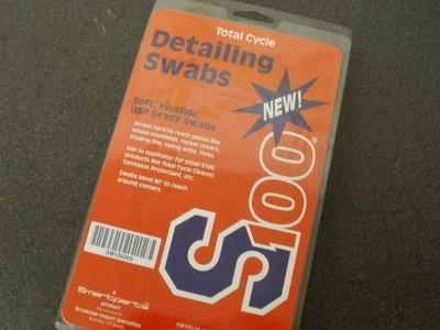 S100 total cycle detailing 8" swabs 50 pack flexible 12026s 