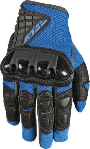 Fly racing coolpro force gloves blue/black large