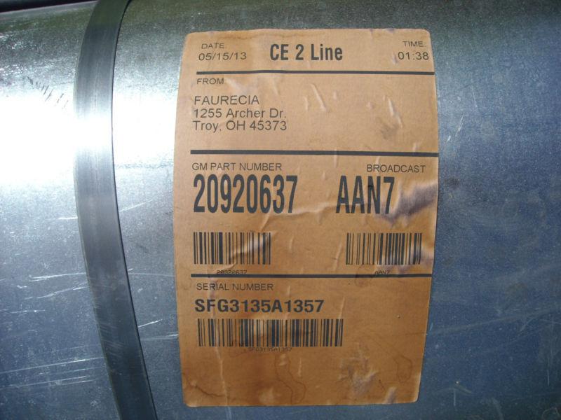 New Take off factory exhaust system from 2013 GMC Sierra 1500 extended cab. 5.3L, US $120.00, image 2