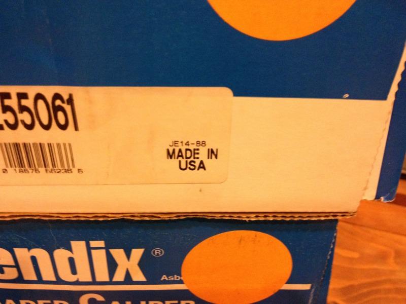Pair of Bendix Loaded Disc Brake Calipers 71-78 Chevy Truck Caprice Pontiac GM, US $75.00, image 5